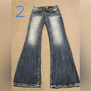 Women’s BKE. Stella Jeans. Slim fit. Low rise. Bootcut. Size 25